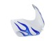 2006-2007 Suzuki GSXR 600 / GSXR 750 Motorcycle Fairings - White Blue Flame Canada Websites
