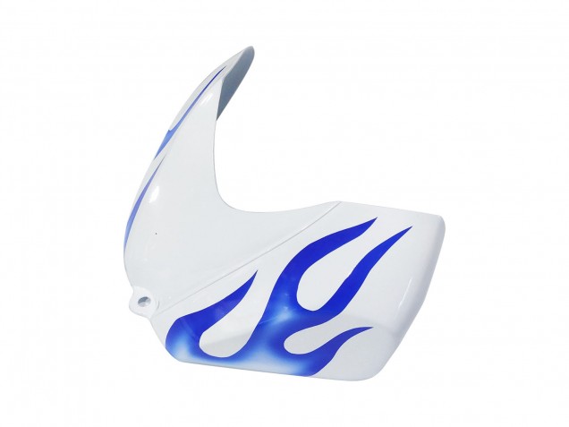2006-2007 Suzuki GSXR 600 / GSXR 750 Motorcycle Fairings - White Blue Flame Canada Websites