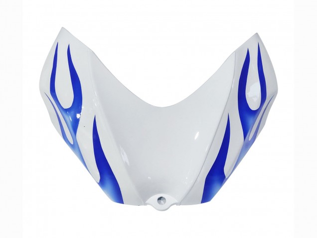2006-2007 Suzuki GSXR 600 / GSXR 750 Motorcycle Fairings - White Blue Flame Canada Websites