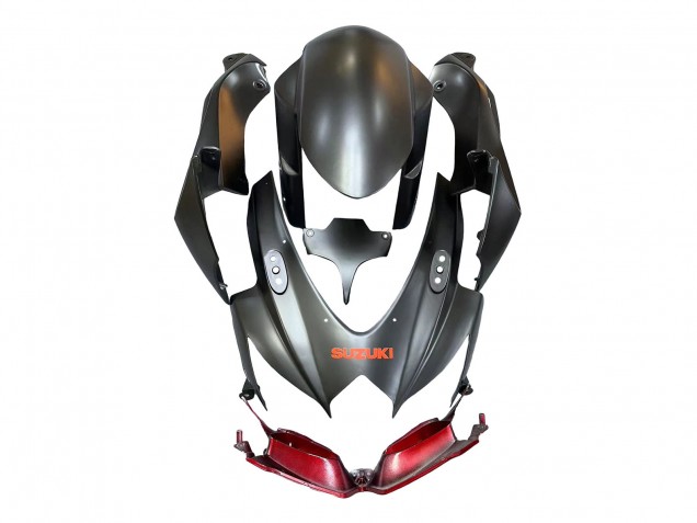 2008-2010 Suzuki GSXR 600 / GSXR 750 Motorcycle Fairings - Matte Black Red Canada Websites