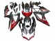 2008-2010 Suzuki GSXR 600 / GSXR 750 Motorcycle Fairings - Matte Black Red Canada Websites