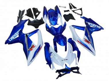 2008-2010 Suzuki GSXR 600 / GSXR 750 Motorcycle Fairing Kits - Blue White Red Canada Websites