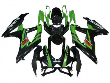 2008-2010 Suzuki GSXR 600 / GSXR 750 Motorcycle Fairings - Green Glossy Black Canada Websites