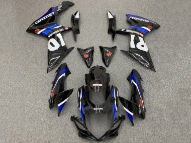 2008-2010 Suzuki GSXR 600 / GSXR 750 Motorcycle Fairings - Glossy Black White Blue Red Canada Websites