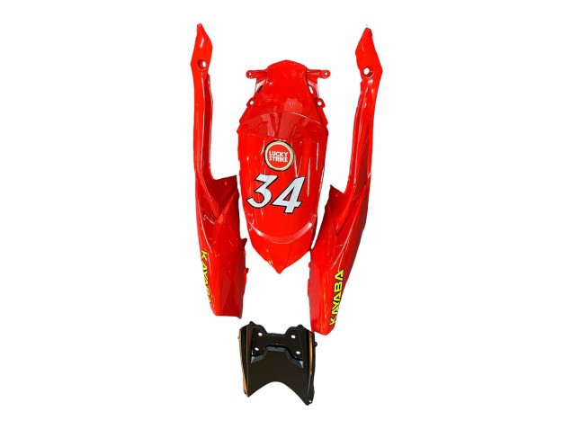 2008-2010 Suzuki GSXR 600 / GSXR 750 Motorcycle Fairings - White Red Motul Lucky Strike Canada Websites