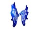 2008-2010 Suzuki GSXR 600 / GSXR 750 Motorcycle Fairings - Blue Yellow Rizla Canada Websites