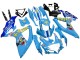 2008-2010 Suzuki GSXR 600 / GSXR 750 Motorcycle Fairings - Blue Yellow Rizla Canada Websites