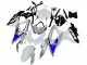 2008-2010 Suzuki GSXR 600 / GSXR 750 Motorcycle Fairings - White Silver Blue Black Canada Websites