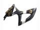 2008-2010 Suzuki GSXR 600 / GSXR 750 Motorcycle Fairings - Matte Black White Gold Canada Websites