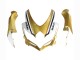 2008-2010 Suzuki GSXR 600 / GSXR 750 Motorcycle Fairings - Matte Black White Gold Canada Websites