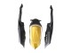 2008-2010 Suzuki GSXR 600 / GSXR 750 Motorcycle Fairings - Matte Black White Gold Canada Websites