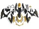 2008-2010 Suzuki GSXR 600 / GSXR 750 Motorcycle Fairings - Matte Black White Gold Canada Websites