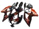 2008-2010 Suzuki GSXR 600 / GSXR 750 Motorcycle Fairings - Glossy Black Orange Flame Canada Websites