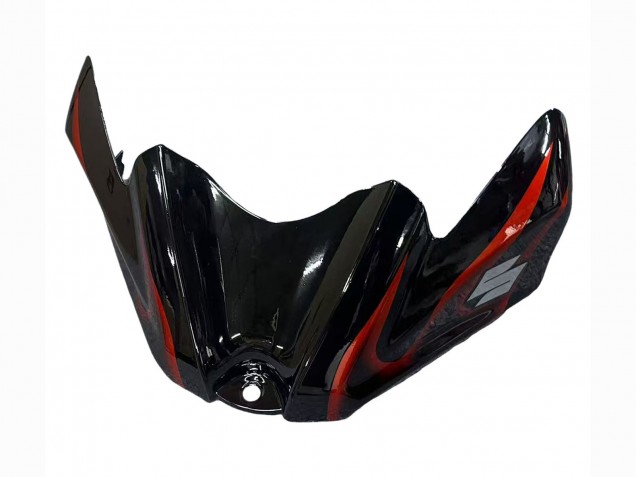 2008-2010 Suzuki GSXR 600 / GSXR 750 Motorcycle Fairings - Glossy Black Orange Flame Canada Websites