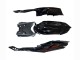 2008-2010 Suzuki GSXR 600 / GSXR 750 Motorcycle Fairings - Glossy Black Orange Flame Canada Websites