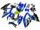 2008-2010 Suzuki GSXR 600 / GSXR 750 Motorcycle Fairings - Blue Fluorescent Green Shark Canada Websites