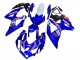 2008-2010 Suzuki GSXR 600 / GSXR 750 Motorcycle Fairings - White Blue Pink Ecstar Motul Canada Websites