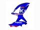 2008-2010 Suzuki GSXR 600 / GSXR 750 Motorcycle Fairings - White Blue Pink Ecstar Motul Canada Websites
