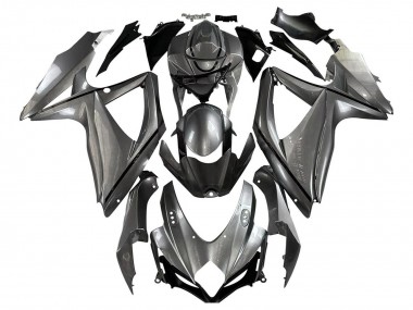 2008-2010 Suzuki GSXR 600 / GSXR 750 Motorcycle Fairings - Matte Grey Black Canada Websites