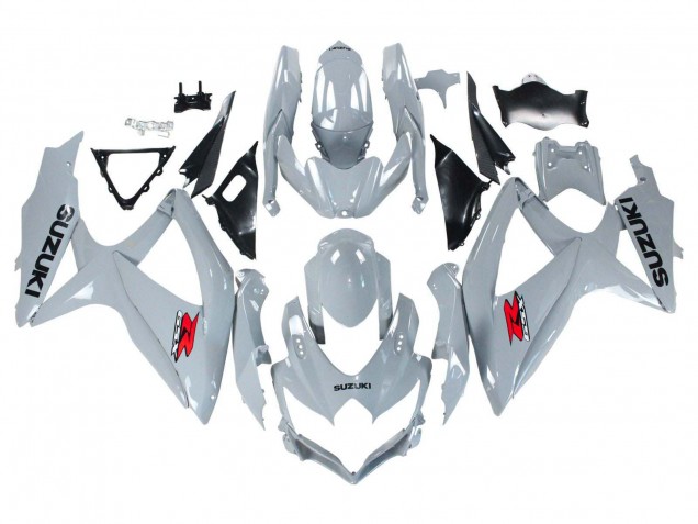 2008-2010 Suzuki GSXR 600 / GSXR 750 Motorcycle Fairings - Glossy Grey Canada Websites