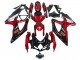 2008-2010 Suzuki GSXR 600 / GSXR 750 Motorcycle Fairings - Red Glossy Black Canada Websites