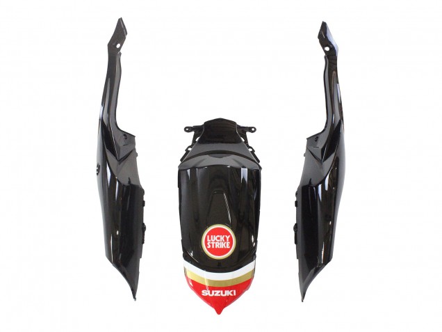 2008-2010 Suzuki GSXR 600 / GSXR 750 Motorcycle Fairings - Glossy Black Red White Motul Lucky Strike Canada Websites