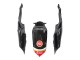 2008-2010 Suzuki GSXR 600 / GSXR 750 Motorcycle Fairings - Glossy Black Red White Motul Lucky Strike Canada Websites