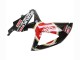 2008-2010 Suzuki GSXR 600 / GSXR 750 Motorcycle Fairings - Glossy Black Red White Motul Lucky Strike Canada Websites