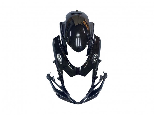 2011-2024 Suzuki GSXR 600 / GSXR 750 Motorcycle Fairings - Glossy Black Forged Carbon Fiber Silver Red Canada Websites