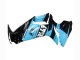 2011-2024 Suzuki GSXR 600 / GSXR 750 Motorcycle Fairings - Glossy Black Light Blue Canada Websites