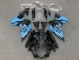 2011-2024 Suzuki GSXR 600 / GSXR 750 Motorcycle Fairings - Glossy Black Light Blue Canada Websites
