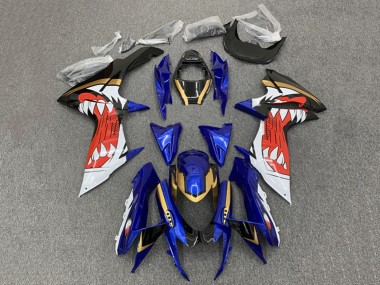 2011-2024 Suzuki GSXR 600 / GSXR 750 Motorcycle Fairings - Blue Gold Red Black Canada Websites