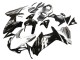 2011-2024 Suzuki GSXR 600 / GSXR 750 Motorcycle Fairing - Glossy Black Silver Canada Websites