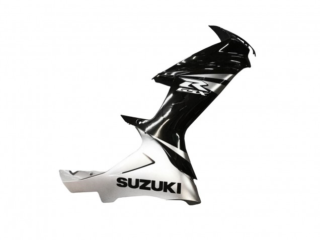 2011-2024 Suzuki GSXR 600 / GSXR 750 Motorcycle Fairing - Glossy Black Silver Canada Websites