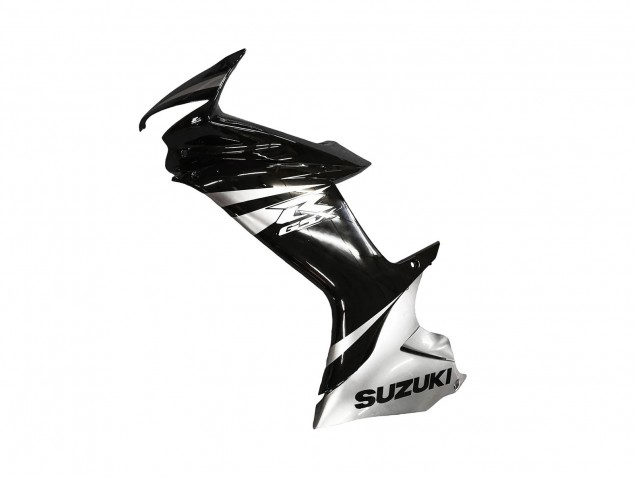 2011-2024 Suzuki GSXR 600 / GSXR 750 Motorcycle Fairing - Glossy Black Silver Canada Websites