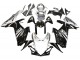 2011-2024 Suzuki GSXR 600 / GSXR 750 Motorcycle Fairing - Glossy Black Silver Canada Websites