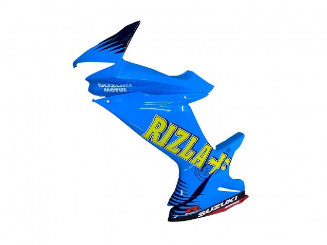 2011-2024 Suzuki GSXR 600 / GSXR 750 Motorcycle Fairings - Blue Gold Red Black Rizla Canada Websites