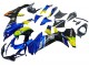 2011-2024 Suzuki GSXR 600 / GSXR 750 Motorcycle Fairings - Blue Yellow Canada Websites