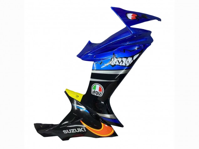 2011-2024 Suzuki GSXR 600 / GSXR 750 Motorcycle Fairings - Blue Yellow Canada Websites