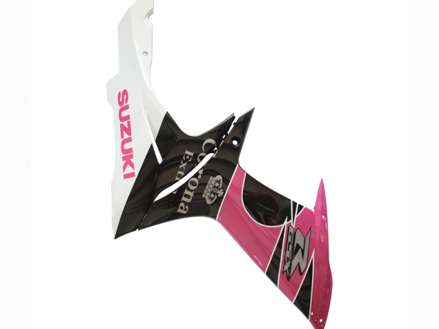 2011-2024 Suzuki GSXR 600 / GSXR 750 Motorcycle Fairings - White Pink Black Corona Canada Websites