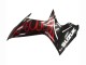 2011-2024 Suzuki GSXR 600 / GSXR 750 Motorcycle Fairings - Glossy Black Red Flame Canada Websites
