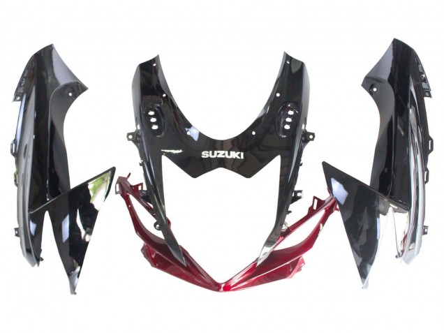 2011-2024 Suzuki GSXR 600 / GSXR 750 Bike Fairings - Red Glossy Black Canada Websites