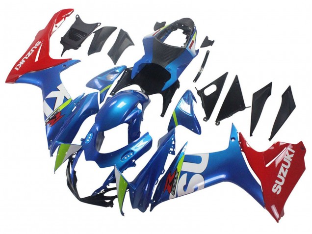 2011-2024 Suzuki GSXR 600 / GSXR 750 Motorcycle Fairings - Blue Red Canada Websites