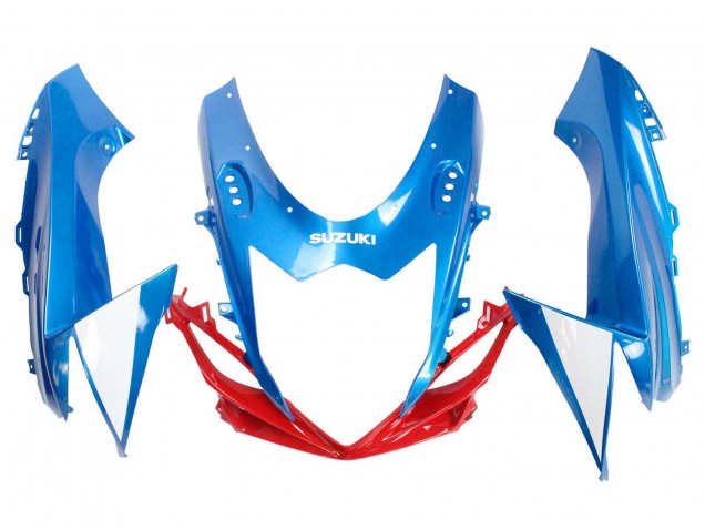2011-2024 Suzuki GSXR 600 / GSXR 750 Motorcycle Fairings - Blue White Red Canada Websites