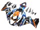 2011-2024 Suzuki GSXR 600 / GSXR 750 Motorcycle Fairings - Light Blue Orange Black White Shark 46 Canada Websites