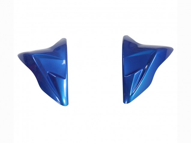 2011-2024 Suzuki GSXR 600 / GSXR 750 Motorcycle Fairings - Light Blue Orange Black White Shark 46 Canada Websites