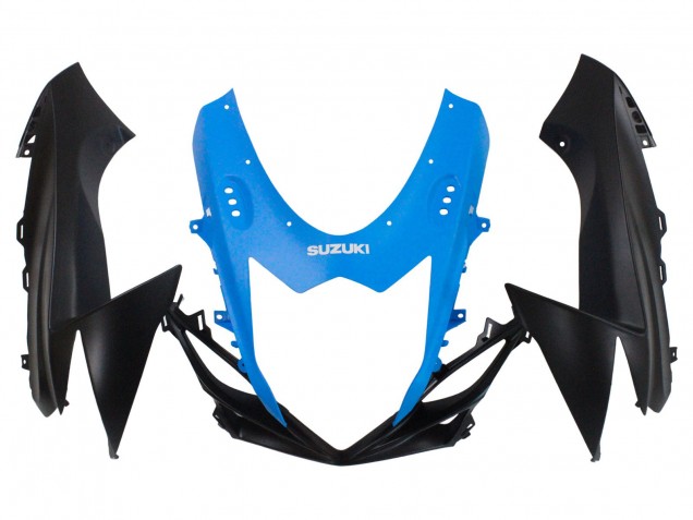 2011-2024 Suzuki GSXR 600 / GSXR 750 Motorcycle Fairing - Blue Matte Black Canada Websites