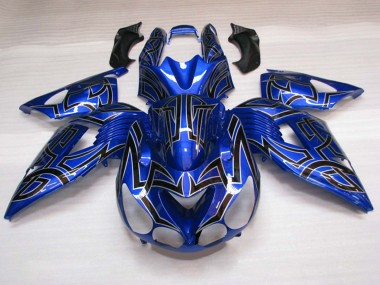 2011-2024 Suzuki GSXR 600 / GSXR 750 Motorcycle Fairings - Blue Black Canada Websites