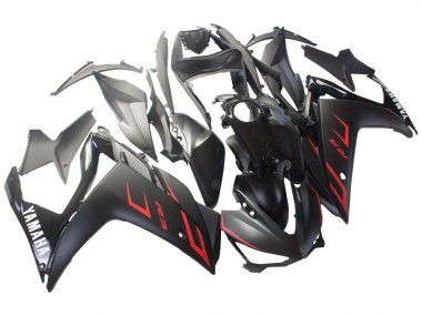 2015-2018 Yamaha YZF R3/R25 Motorcycle Fairings - Glossy Black Matte Black Red Canada Websites