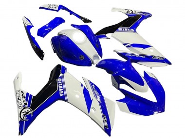2015-2018 Yamaha YZF R3/R25 Motorcycle Fairings - White Blue Black Racing Canada Websites